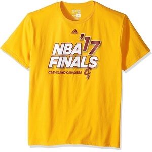 Adidas Cleveland Cavaliers LeBron James 2017 NBA Finals Go To T-shirt Size Med